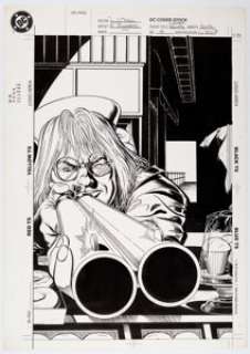 Eduardo Barreto Batman: Gotham Nights #4 Original Art Cover (DC, 1992). Eduardo Barreto’s fresh lines, realistic - | Heritage