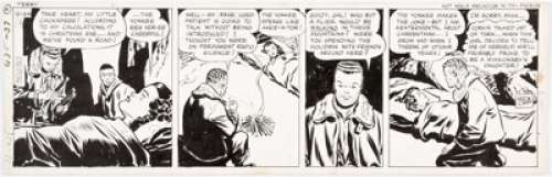 Milton Caniff Terry and the Pirates Daily Comic Strip Original Art dated 12-24-42 (News Syndicate Co., 1942). - | Heritage