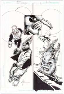 Howard Chaykin - Guy Gardner: Collateral Damage #2 Story Page 18 Original Art (DC, 2006).