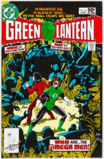 Anthony Tollin - Green Lantern #141 Cover Production Color Guide (DC, 1981).