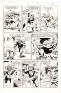 Steve Ditko And Danny Bulanadi | Daredevil #235 Story Page 8 Original Art (Marvel, 1986). | Heritage