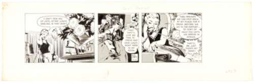 Neal Adams | Ben Casey Christmas Day Daily Comic Strip Original Art dated 12-25-63 (NEA, 1963).... | Heritage