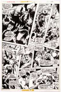 Gene Colan And Steve Leialoha | Howard the Duck #9 Story Page 13 Original Art (Marvel, 1977).... | Heritage