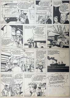 PAAPE Eddy  - Marc Dacier  - Planche 44 de l’album A la Poursuite du Soleil édité [...] | Vermot et Associés