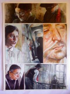 Le Hénanff, Fabrice | Planche originale en couleur  - Modigliani  - (2014) | Catawiki