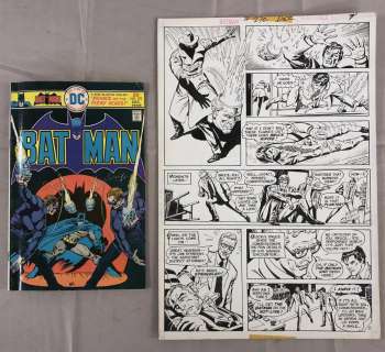 Ernie Chan. Original Comic Page. Batman 270. | Weiss Auctions