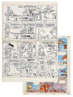 Stuf | Passe Moi l’ciel, planche-gag n°174 à l’encre… | AZ auction