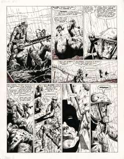 Steve Dillon Kev Walker - Rogue trooper - 2000ad prog 625 page 2 - steve dillon art