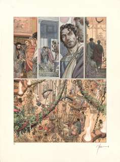 Theo - Murena Tome 10 - Le Banquet - Planche 7 - Retour dans la grande salle