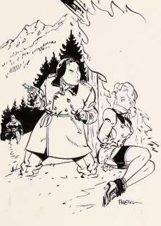 Meynet | Fanfoué, l’Alpage disparu, illustration à… | AZ auction