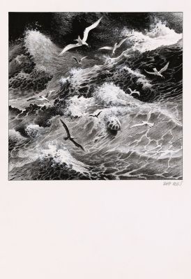 Riff Reb’s | Hommes à la mer, planche n°12 (de fin) à… | AZ auction