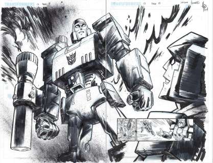 Jason Howard - Transformers (2023 Image) Issue 13 Page 18 & 19