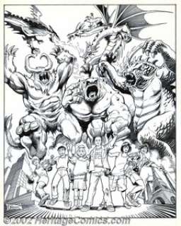 Frank Brunner - Original Concept Art (1996). Beautifully rendered by the amazing Frank Brunner, this was a concept - | Heritage