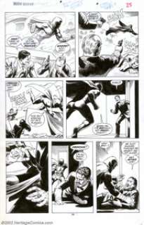 Russ Heath - Original Art for Marc Spector: Moon Knight #4, Lot of 4 pages (Marvel, 1989). Nice lot of four pages - | Heritage