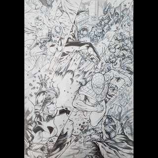 SPIDER-MAN & ULTIMATE X-MEN VS. ULTIMATE DOCTOR DOOM by Sergi Domenech