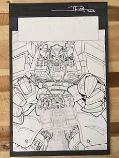 Original Cover Art By James Raiz - Dreamwave Productions  - Transformers: Armada (Free Comic Book Day Edition)  - Signed  - (2003)