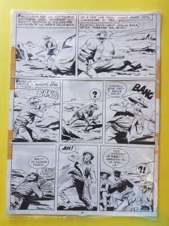 Gamba, Pietro | original plate Tex "Sorpresa notturna", 3 strips from the 1960s  - page 98 | Catawiki