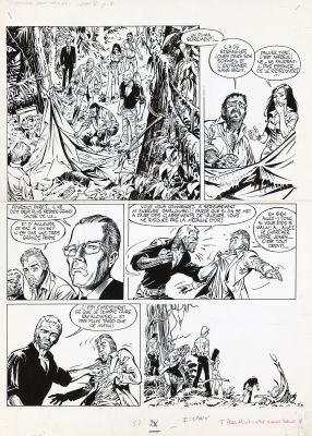 Dany | Histoire sans héros, planche n°8 à l’encre de… | AZ auction