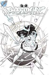 Riley Rossmo | Batman: the Brave And the Bold Issue 19 Page Cover | Felix Comic Art