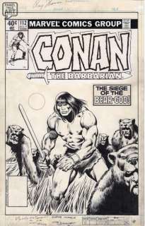 John Buscema - Conan 112 Cover