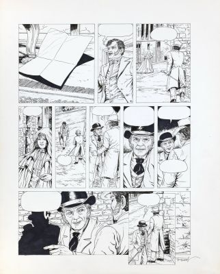Ersel | Les Villes tentaculaires, planche n°38 à… | AZ auction