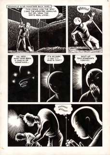 Charles Burns - Big baby : curse of the molemen page 19