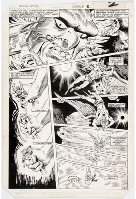 1986 DC Comics Hawkman Special #1 Pg 2 Original Art Richard Howell & Ron Randall | eBay US (Buy It Now)