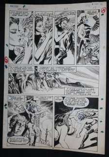 Rico Rival, Tony Dezuniga - Marvel premiere #27 p. 17 - satana kiss - 1975