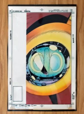 DC Watchmen issue 7 cover colour guide airbrush art John Higgins Dave Gibbons | eBay Europe