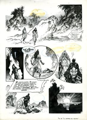 Enrique Alcatena | El Asceta - El Infierno del Asceta Cap.2 p.14 (Record) | Pop Art Collector