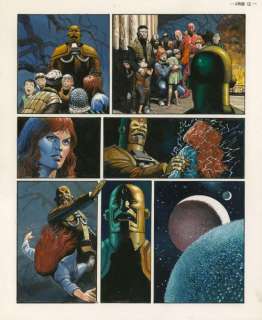 Storm - La planète vivante/Vendal le destructeur Encres de couleur sur carton pour... | Tessier Sarrou