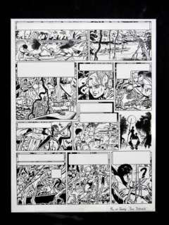 CRAENHALS François Pom et Teddy Planche 28 de l’album Zone interdite édité au Lombard... | Vermot et Associés