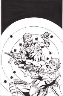 Rod Whigham | Tomax & Xamot Trading Card Art (G.I. Joe) - Signed | Anthony’s Comic Book Art