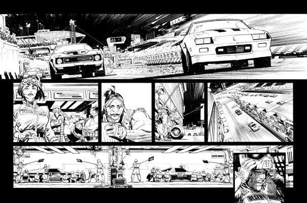 Sean Murphy | The Last Driver, Volume 3, Page 01 - Original Artwork by Sean Murphy | Pulp’s Art