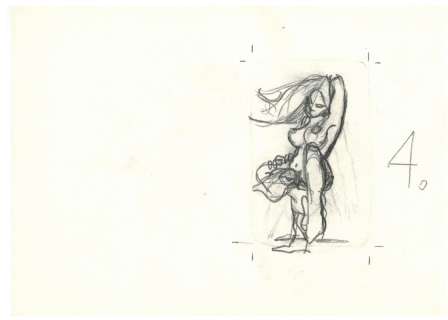 Vaughn Bode | Vaughn Bode’s Poem Toons Page Honey Ass - Prelim | Scott Eder