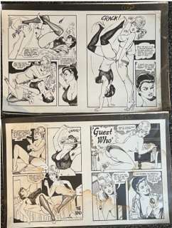 VINTAGE RARE COMIC GUEST WHO illustrated by ENEG | misc / divers