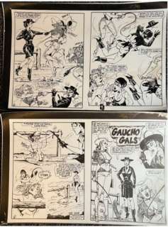 VINTAGE RARE COMIC GAUCHO GALS BY ENEG | misc / divers