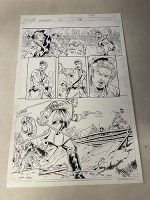 CIVIL WAR original art comic graphic novel 2008 CLEBURNE SHOOT SOLDIER IN HEAD | eBay US (Buy It Now)