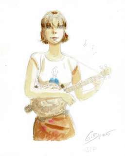 Jean-Pierre Gibrat | Le Sursis, Cécile, dessin original Ã  l’aquarelle et… | Septimus