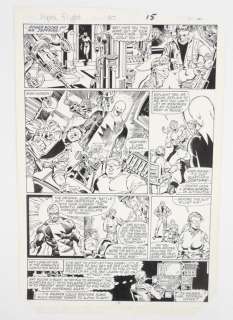 Marvel Comics Alpha Flight #30 PG.12 Original Art | Bruneau & Co. Auctioneers