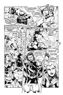 Rafa Fonteriz - Dibujo original de Rafa Fonteriz IBERIA INC