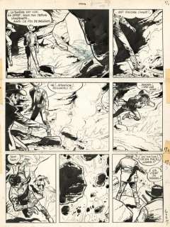 Lot #331 | Jijé. Planche originale Jerry Spring | BDEnchères