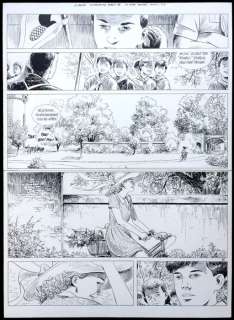 Servais, Jean-Claude - Planche originale (p.15) signée - "La mémoire des arbres" - La lettre froissée | Catawiki