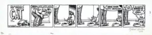 Gilbert Shelton | Freak Brothers – Fat Freddy’s cat – Strip 205 | La Galerie de la Bande Dessinée