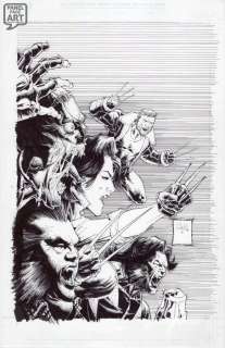 Whilce Portacio | Weapon X-Men 3 Cover - Variant | Panel Page Art