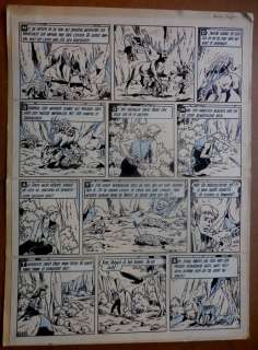 Wirel (Vandersteen, Willy / Verschuere, Karel) - Originele pagina - Bessy nr 7 - Wapity Canyon p.11 - (1955) | Catawiki