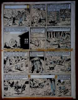 Wirel (Vandersteen, Willy / Verschuere, Karel) - Originele pagina - Bessy nr 9 - Het gevaarlijke konvooi p.8 - (1955) | Catawiki