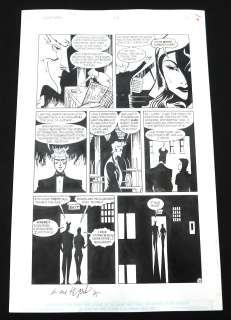 Sandman Original Comic Art Issue #69 Page 16 - Signed | Bodnars Auction