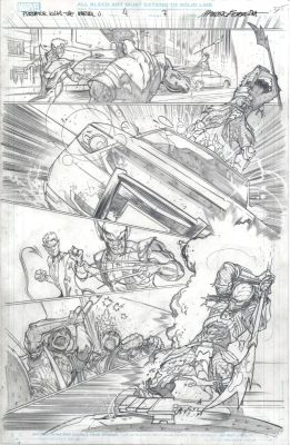 Marcelo Ferreira | Predator Kills the Marvel Universe Issue 04 Page 07 | ComiConArt