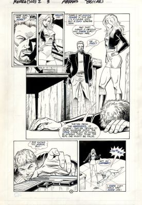 Paul Abrams Maria Beccari | Mantra Spear of Destiny - 1995 Ultraverse / Malibu Issue 2 Page 3 | Catskill Comics